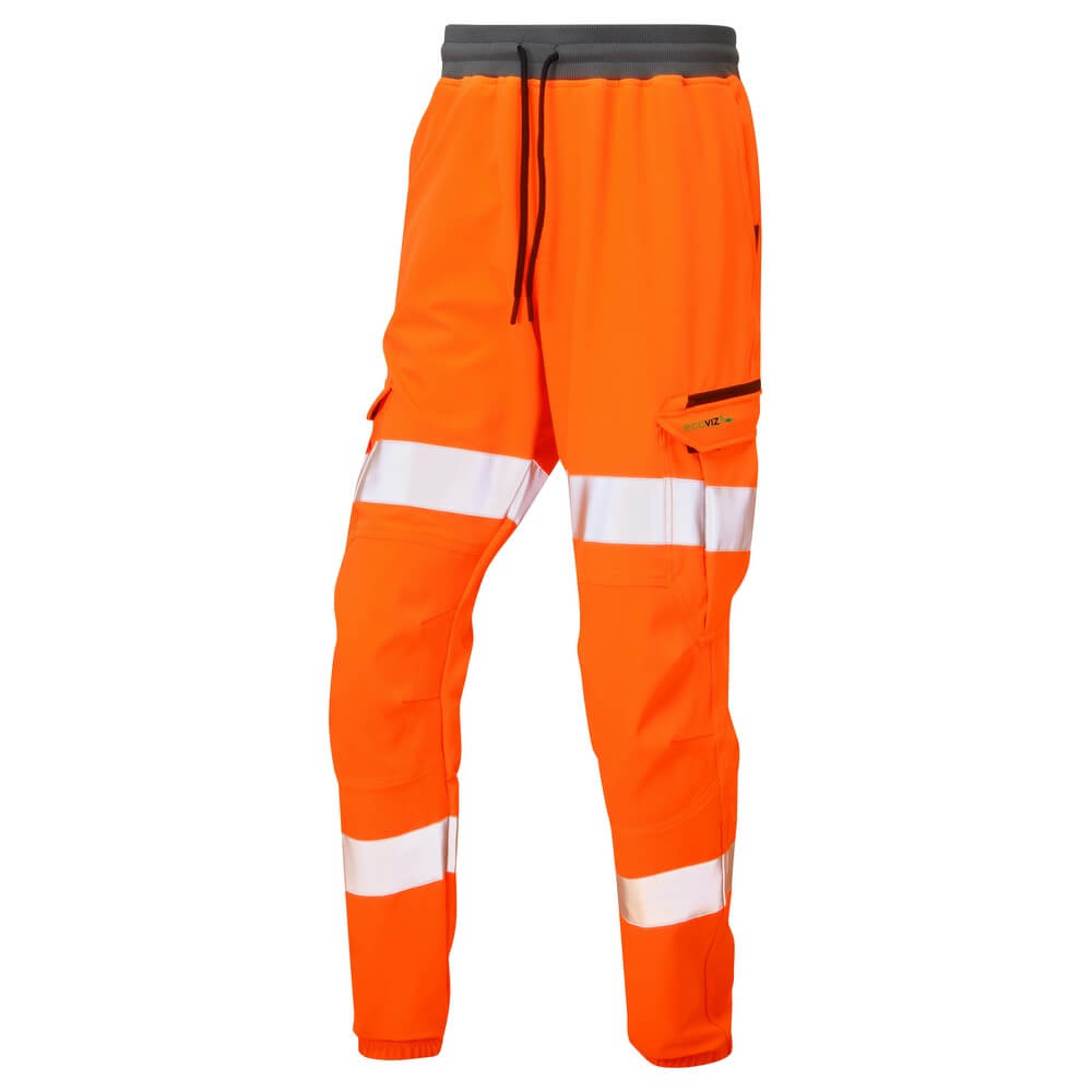 Orange hi sale vis tracksuit bottoms